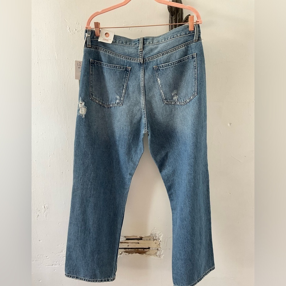 Just Black Denim Distressed Jeans NWT - Picture 2 of 4